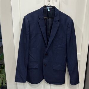 H&M  Navy Men's suit jacket ~slim fit